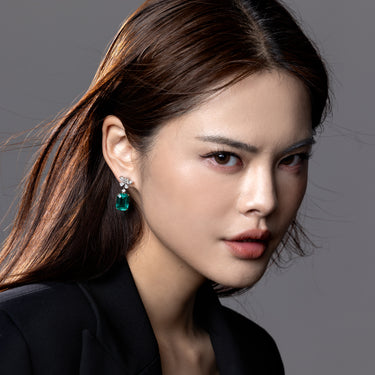 Imperial Emerald Timeless Two-Way Earrings