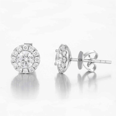 Essential Round Halo Earring