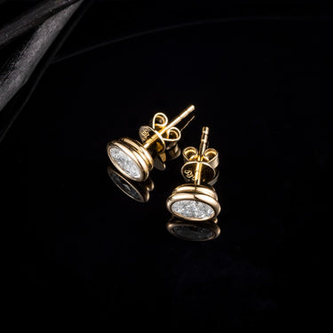 Essential Oval Bezel Set Earring 1