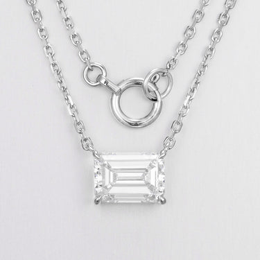 Essential Emerald Diamond Necklace