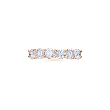 Essential Round Eternity Ring, Round Prong, Full, 0.25ct