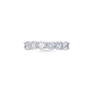 Essential Round Eternity Ring, Tab Prong, Half, 0.2ct