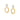 Facet Pulse Window Drop Earrings