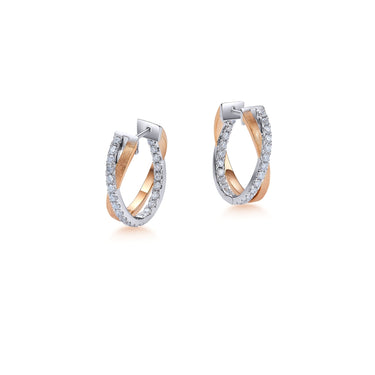 Infinity Grace Hoop Earrings