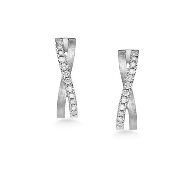 Infinity Grace Hoop Earrings