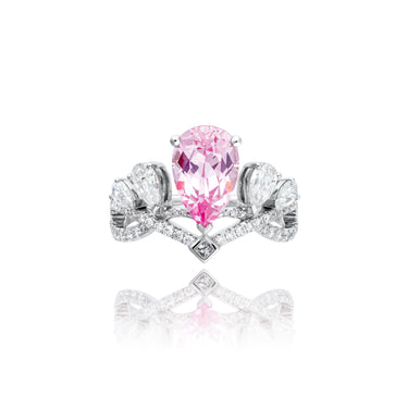 Polaris Icon Pear Gemstone Ring