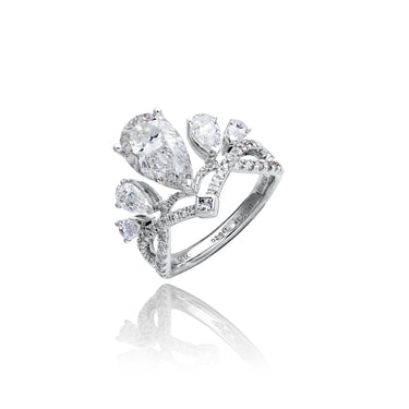 Polaris Icon Pear Diamond Ring