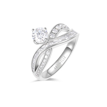 Grace Infinity Round Ring