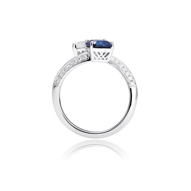 Petal Toi et Moi · 阿斯切培育钻石戒指