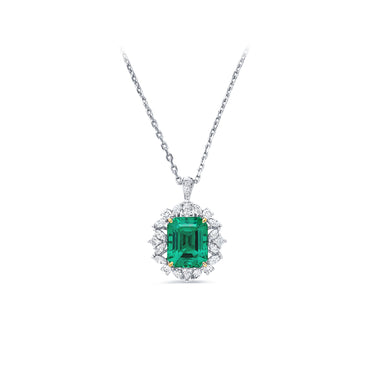 Imperial Timeless · 培育祖母绿两戴项链