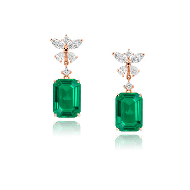 Petal Timeless Cluster Two-Way Earrings
