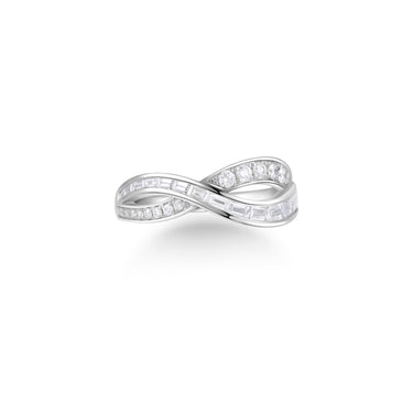 Infinity Pavé Ring
