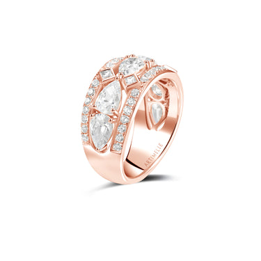 Infinity Lumina Eternity Ring - Half