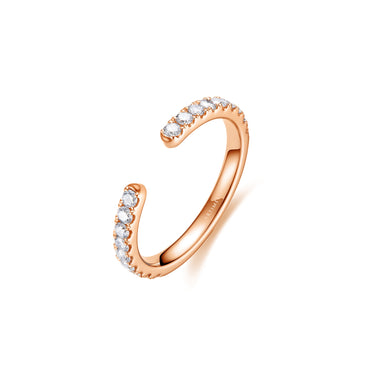 Orbit Round Pavé Spacer Ring