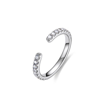 Orbit Round Pavé Spacer Ring