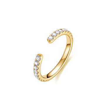 Orbit Round Pavé Spacer Ring