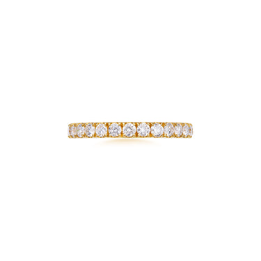 Essential Round Pavé Eternity Ring