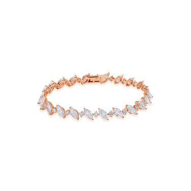 Petal Timeless Marquise and Round Tennis Bracelet