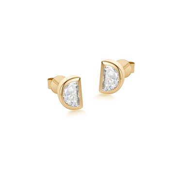 Joy Radiance Bezel Earring Studs