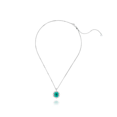 Pulse Emerald Two Way Ring / Necklace